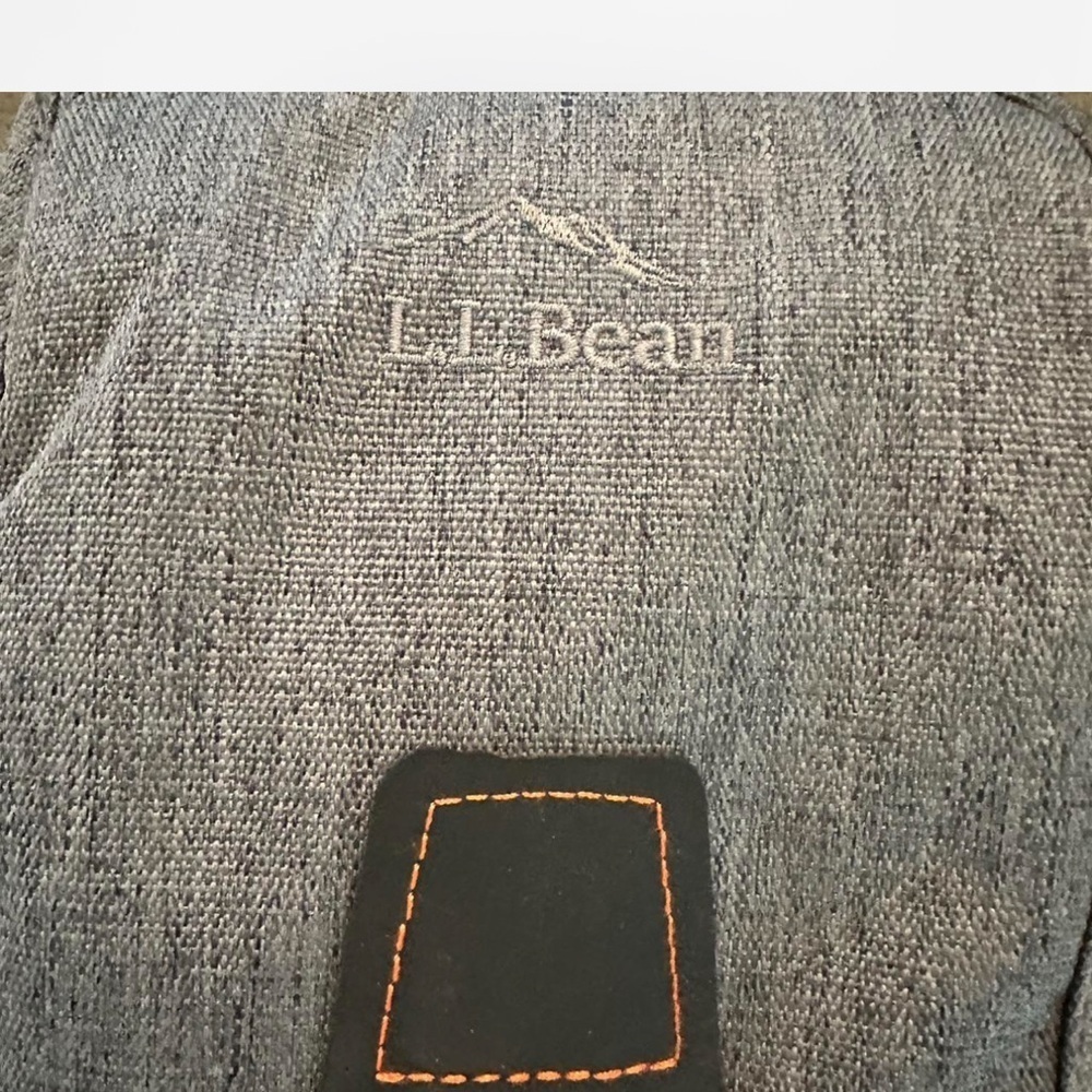 L.L. Bean Charcoal Crossbody - Picture 2 of 8